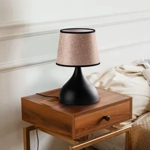 Gota - 15472 Crna i Bež Stočna Lampa