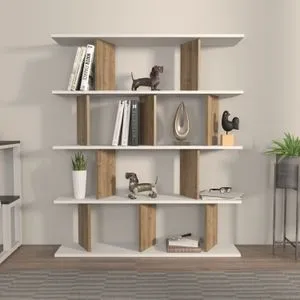 Grace - White, Walnut White
Walnut Bookshelf