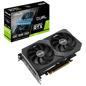 Grafička karta ASUS RTX3060 V2 DUAL-RTX3060-O12G-V2 NVD 12GB GDDR6 192bit crna