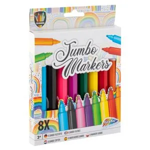 Grafix Kreativa Jumbo Markeri - 8 komada - 52073