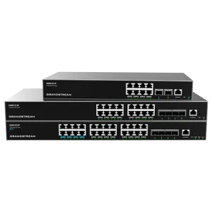 Grandstream GWN7812P L3 PoE upravljivi/1U/16xGE PoE+ (240W)+4x10G SFP+ 10/100/1000 16 PoE port Sw...