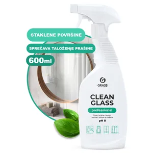 Grass CLEAN GLASS - PROFESSIONAL LINE (PRSKALICA) - Sredstvo za čišćenje staklenih površina - 600ml
