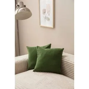 Green Green Cushion Cover Set (2 Pieces)