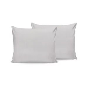 Grey Grey Pillowcase Set (2 Pieces) (EU) (IT)