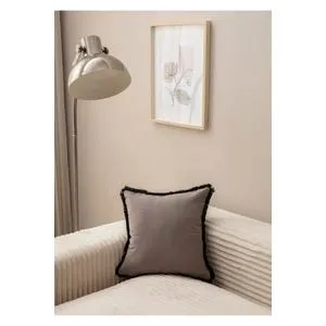 Grey v4 Grey Cushion Cover