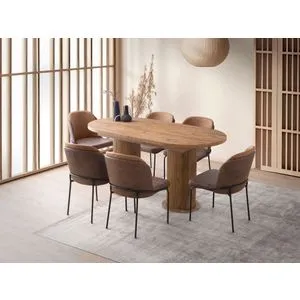 Gusto - 2952 Walnut Extendable Dining Table