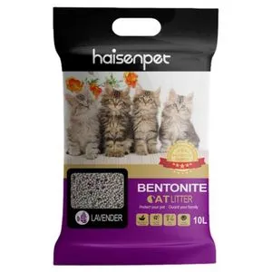 Haisenpet Bentonite Cat Litter Lavander 10 L
