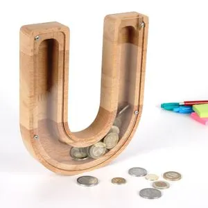 HAKUMU Brown
White Decorative Penny Bank