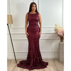 Haljina / Burgundy Shine