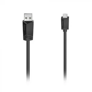 Hama Micro-USB kabl, USB 2.0, 480 Mbit/s, 1.50 m