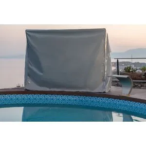 Hanah Home cerada Lyon Sia 2400, 202 cm, siva