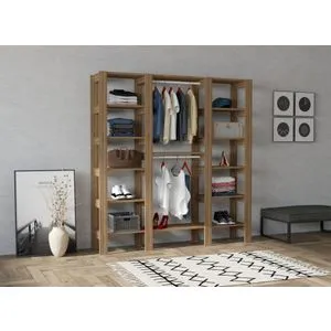 Hanah Home City - Orman Walnut Plakar
