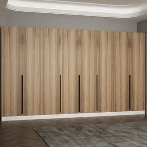 Hanah Home garderober za predsoblje Noah 8283, 360 cm, orah