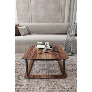 Hanah Home klub sto Hole Square, 70 cm, orah