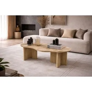 Hanah Home klub sto Messina, 120 cm, hrast Sapphire
