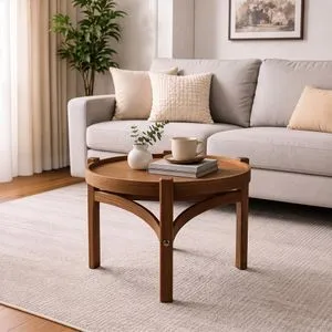 Hanah Home klub sto Ren 60, 60 cm, orah