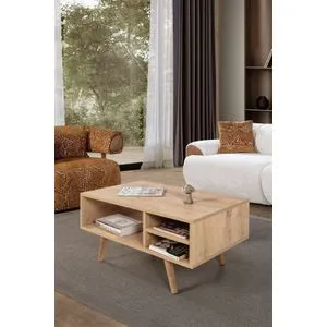Hanah Home klub sto Venüs 2034, 90 cm, hrast Sapphire