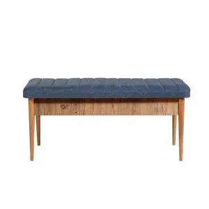 Hanah Home klupa Vina Bench Dark Blue, Atlantic Atlantic PineDark, 110 cm, plava