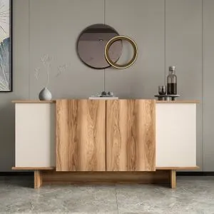 Hanah Home konzola Diana, 180 cm, Sand / orah