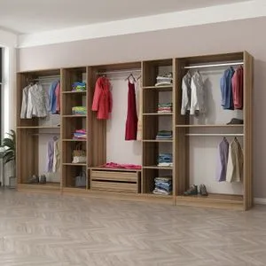 Hanah Home ormar Kale 7674, 360 cm, dore