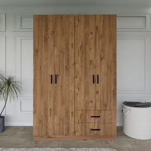 Hanah Home ormar Yaman 1600-028, 120 cm, bor / atlantski bor