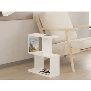 Hanah Home pomoćni stočić Zet, 45 cm, bela