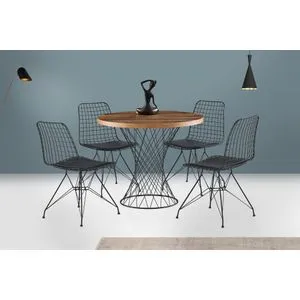 Hanah Home Pota - 1483 Orah
Crni trpezarijski sto