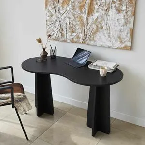 Hanah Home radni sto Infini, 120 cm, crni