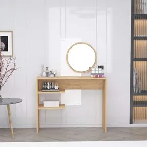 Hanah Home toaletni sto Dali, 96 cm, beli
