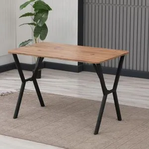 Hanah Home trpezarijski sto Elma 110, 110 cm, orah