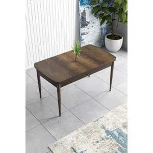 Hanah Home trpezarijski sto Han, 114 cm, Baroque / braon