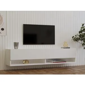 Hanah Home TV komoda Arges, 141 cm, bela