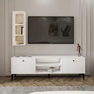 Hanah Home TV komoda Bien, 150 cm, bela