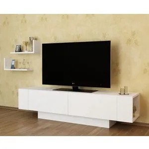 Hanah Home TV komoda Ekol, 150 cm, bela