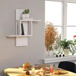 Hanah Home zidna polica Mill, 64 cm, bela
