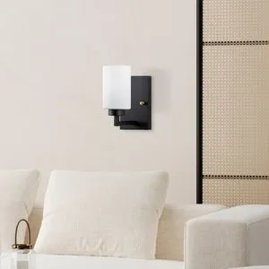 Hania - Crno-Bela Zidna Lampa 13176