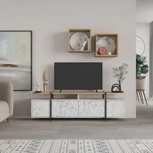 Hanley - Carrara, Oak CarraraOak TV Unit