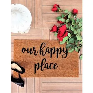Happy Place Brown
Black Coco Doormat