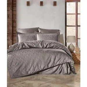 Harley - Mink Mink Satin Double Quilt Cover Set