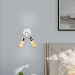 Harput - N-1329 Chrome Zidna Lampa