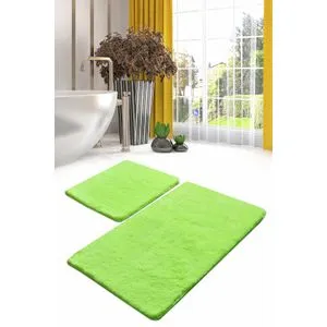 Havai - Green Green Acrylic Bathmat Set (2 Pieces)