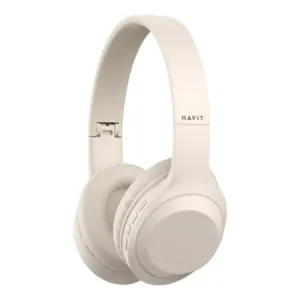 Havit H628BT Bluetooth slušalice krem