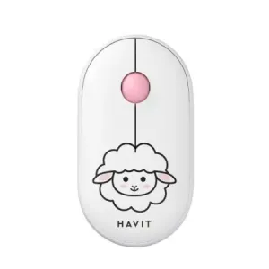 Havit MS75GT Pro Bežični miš bela