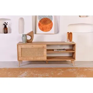 Hazeran 140 Oak TV Stand