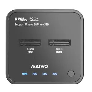 HDD Docking MAIWO USB C na 2xM.2 K3016P2