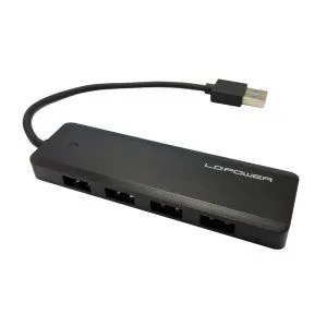 HDD Rack LC Power LC-HUB-U3-4-V2 external USB3.2 Gen 1x1 HUB,4xUSB-A, 1xUSB-C,