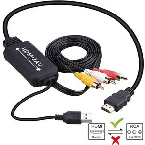 HDMI na AV konvertor kabl KT-HAV1-1.8M