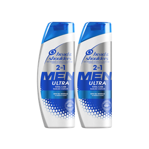 Head & Shoulders Total Care Men 2u1 šampon za kosu 2x360ml XXL