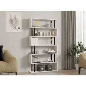 Hector - White White Bookshelf