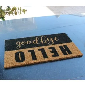 Hello Goodye Brown
Black Coco Doormat